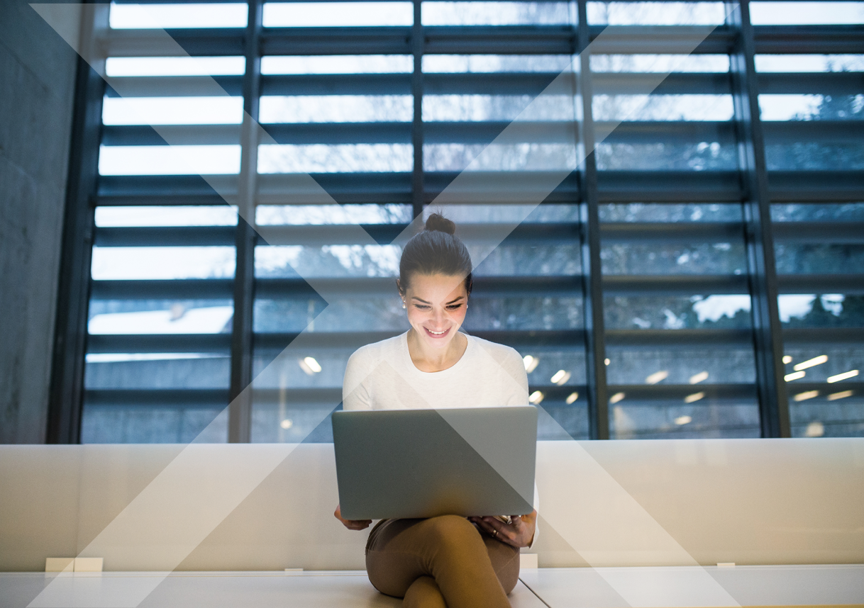 woman on laptop