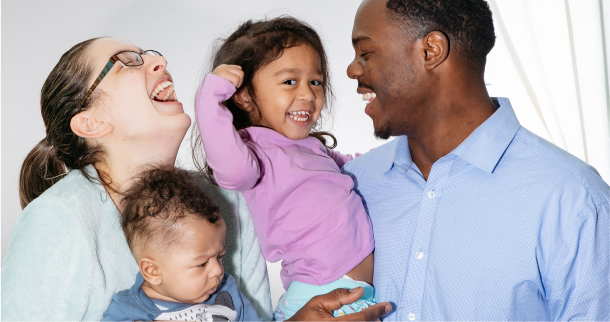 family laughing